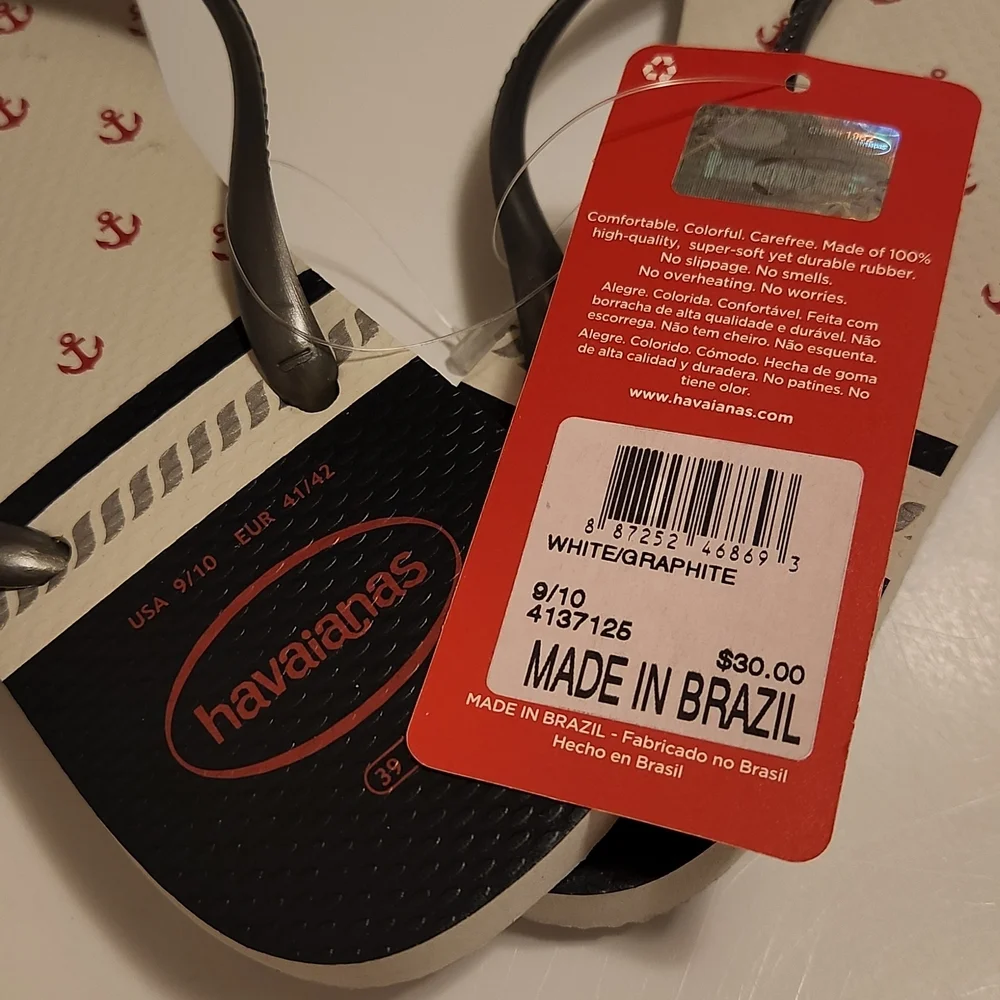 NWT Havaianas Size 9 - Picture 4 of 5